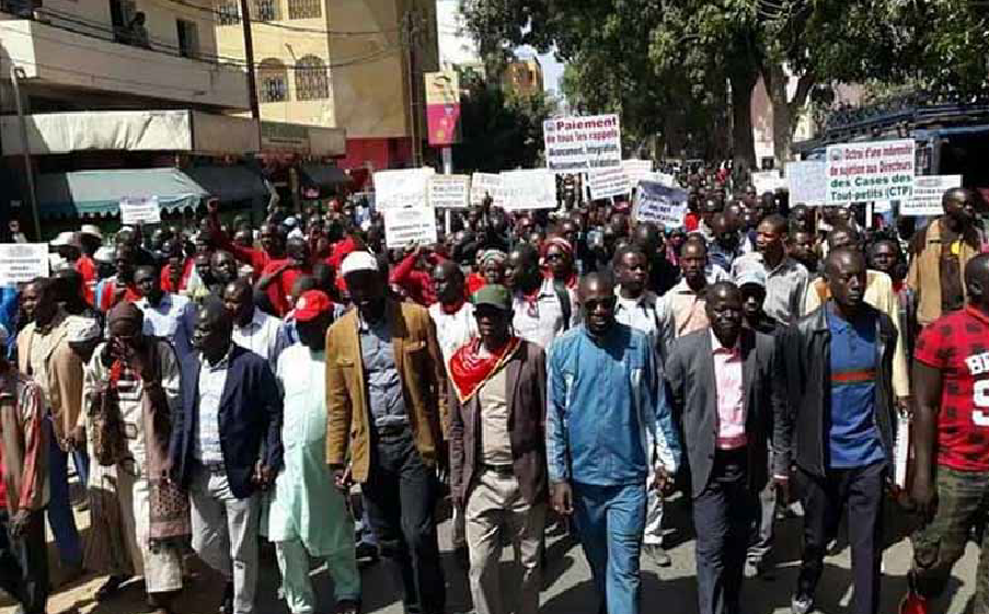 Ex-travailleurs de la Sotrac, de la Sias et d'Ama Sénégal : En grève de la faim illimitée depuis 12 jours, 6 ont été évacués, dont 1 dans un état critique