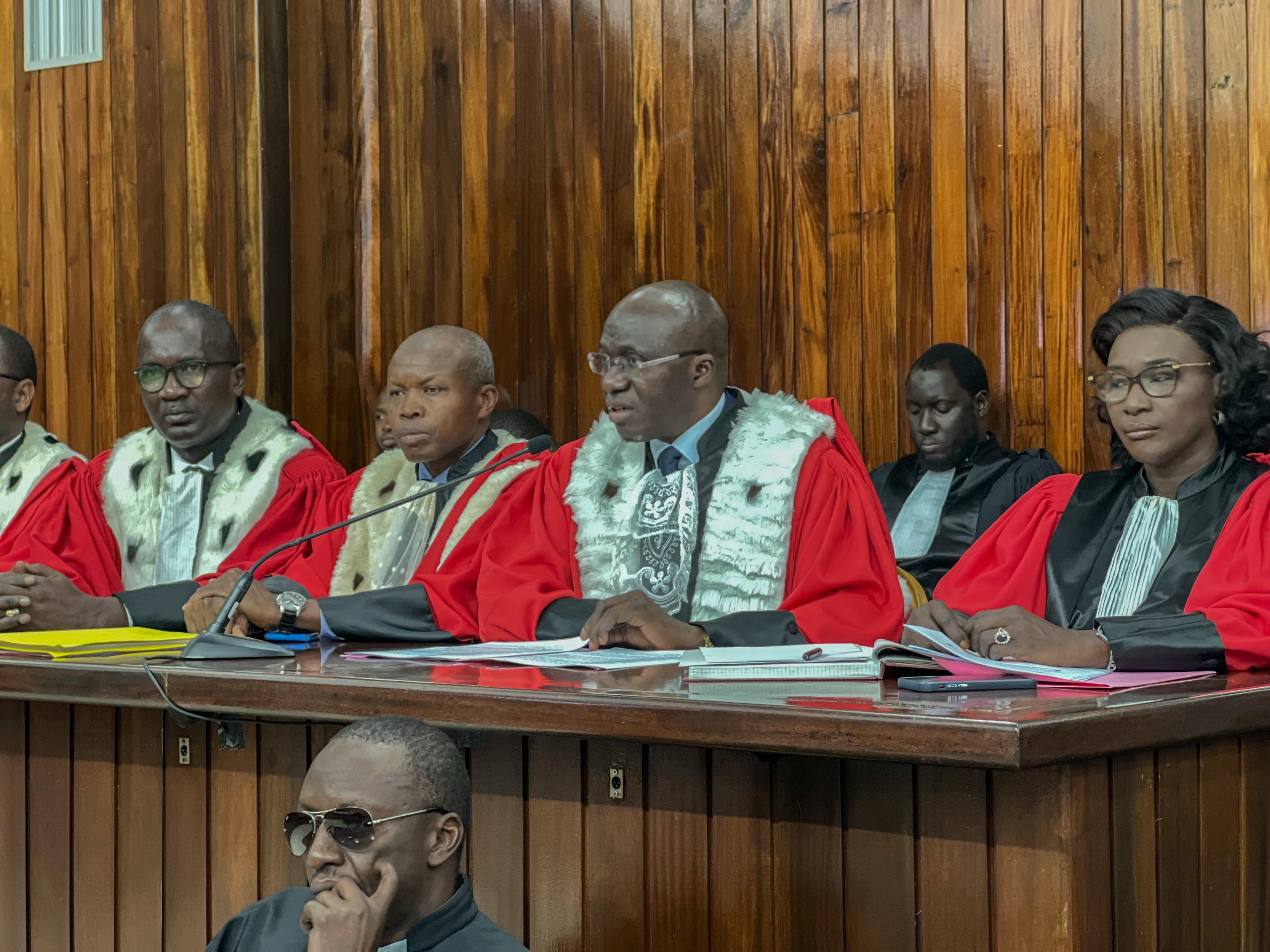  Photos / Rentrée solennelle des Cours et Tribunaux: Le Président Macky Sall lors de la cérémonie