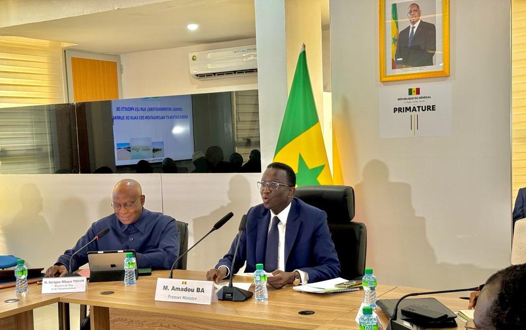 Conseil interministériel: L’intégralité du discours du Premier Ministre, Amadou Bâ, sur les projets de mobilisation des eaux de surface