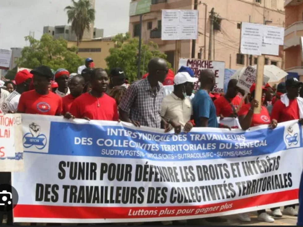 L’Etat toujours sans réaction : L’Intersyndicale des travailleurs des collectivités territoriales du Sénégal, encore en grève
