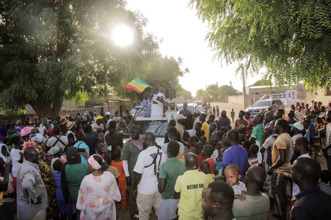 Photos / Accueil populaire à Keur Madiabel et Keur Yoro: Déthié Fall promet un Sénégal bon à vivre et beau à voir