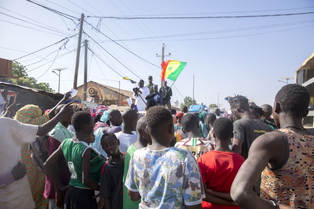 Photos / Accueil populaire à Keur Madiabel et Keur Yoro: Déthié Fall promet un Sénégal bon à vivre et beau à voir