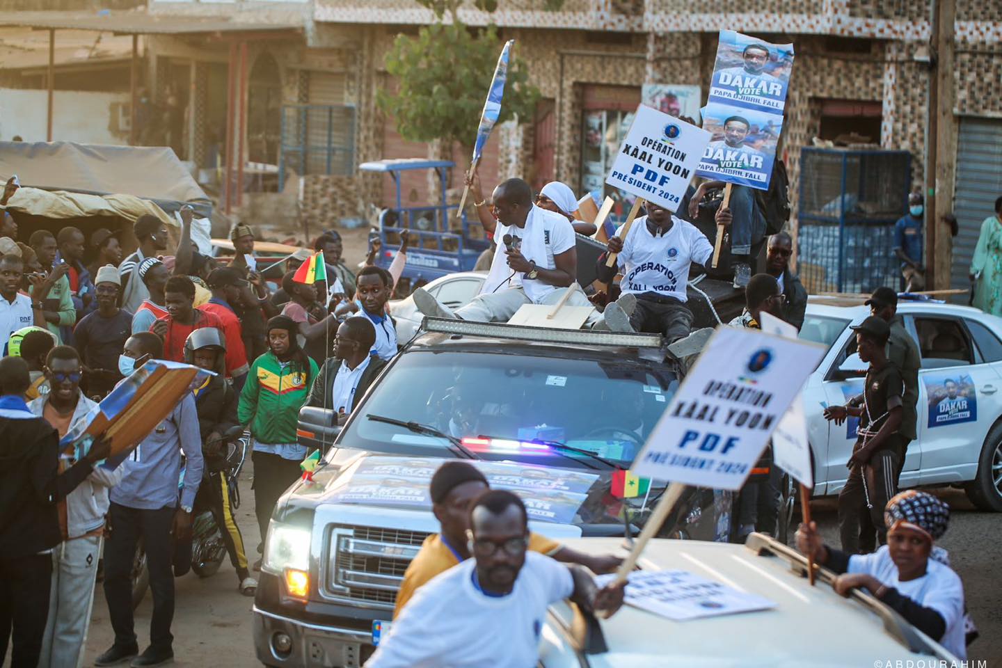 Axe Pikine-Guédiawaye-Parcelles: Jour 3 de la campagne présidentielle 2024 de la coalition Papa Djibril Fall-Président