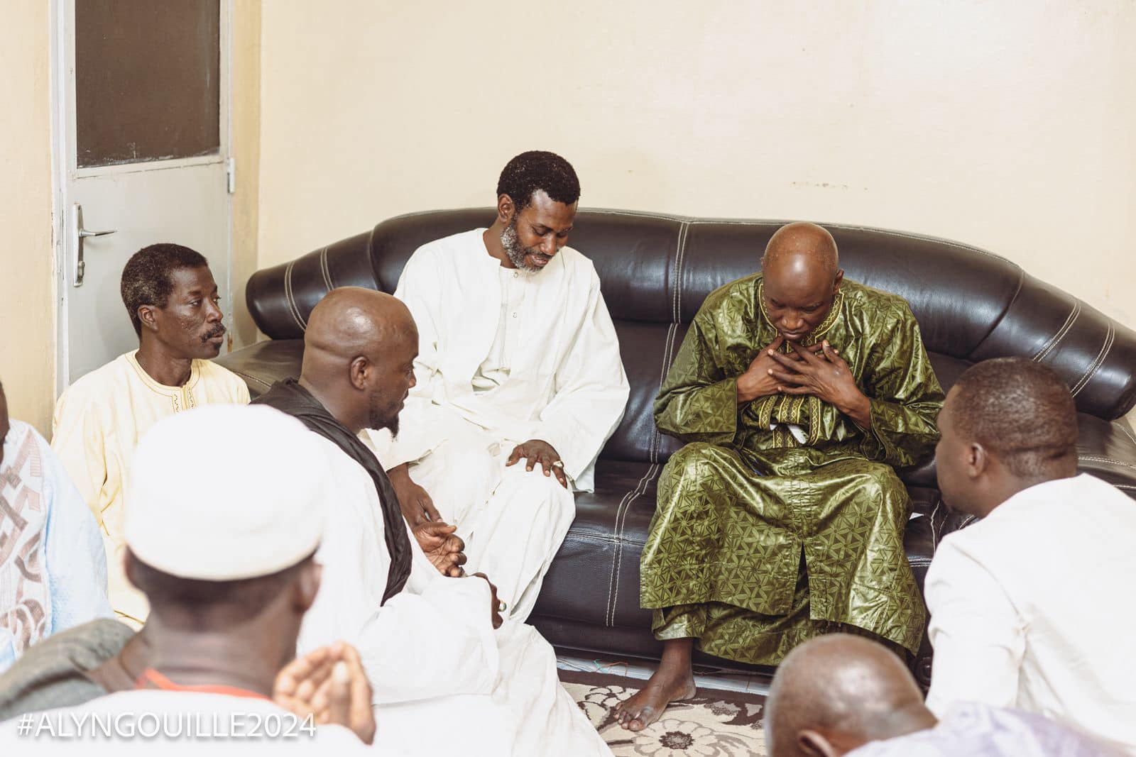 Présidentielle 2024: Visite de courtoisie du candidat Aly Ngouille Ndiaye, à Darou Serigne Touré