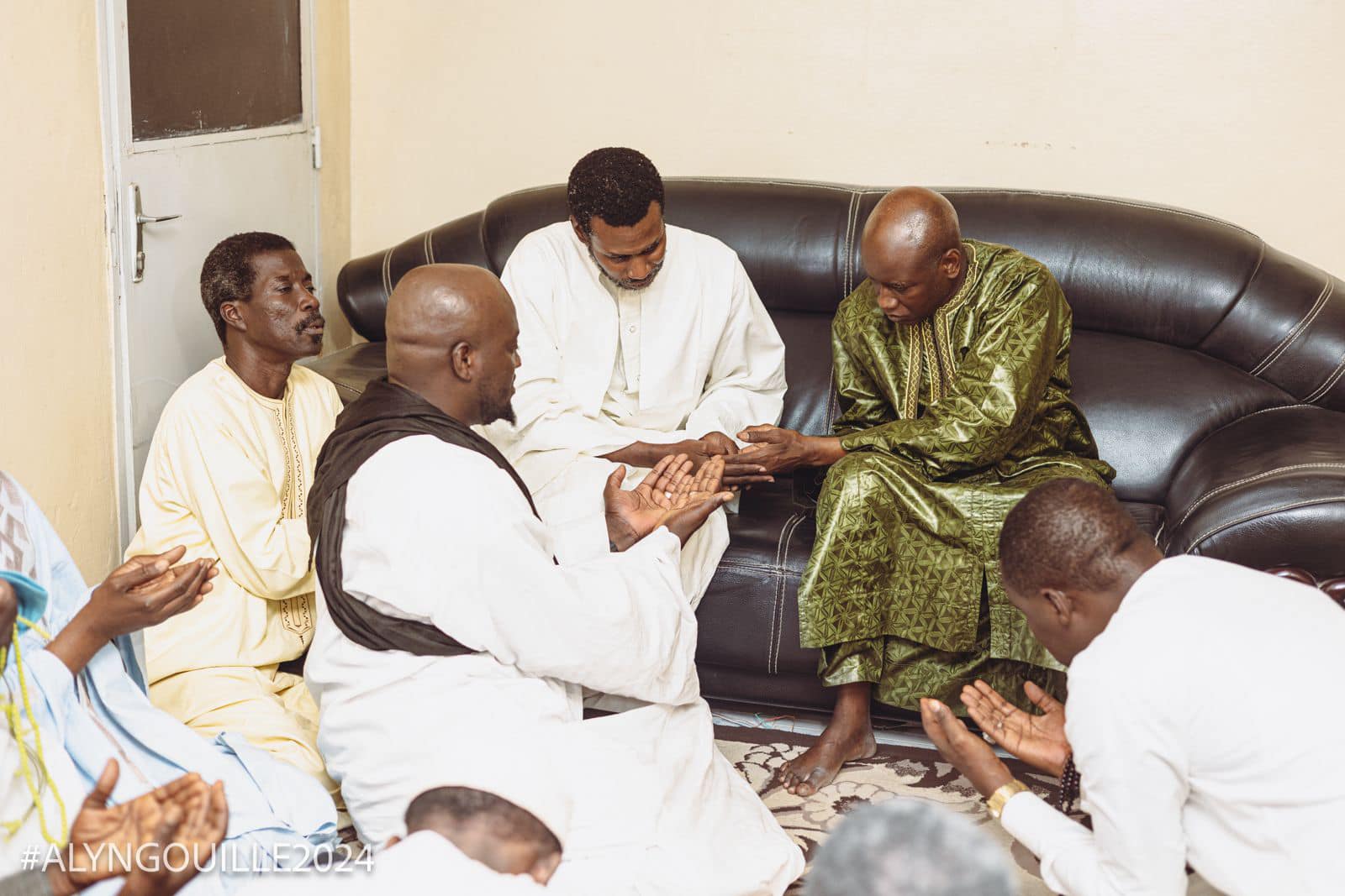 Présidentielle 2024: Visite de courtoisie du candidat Aly Ngouille Ndiaye, à Darou Serigne Touré