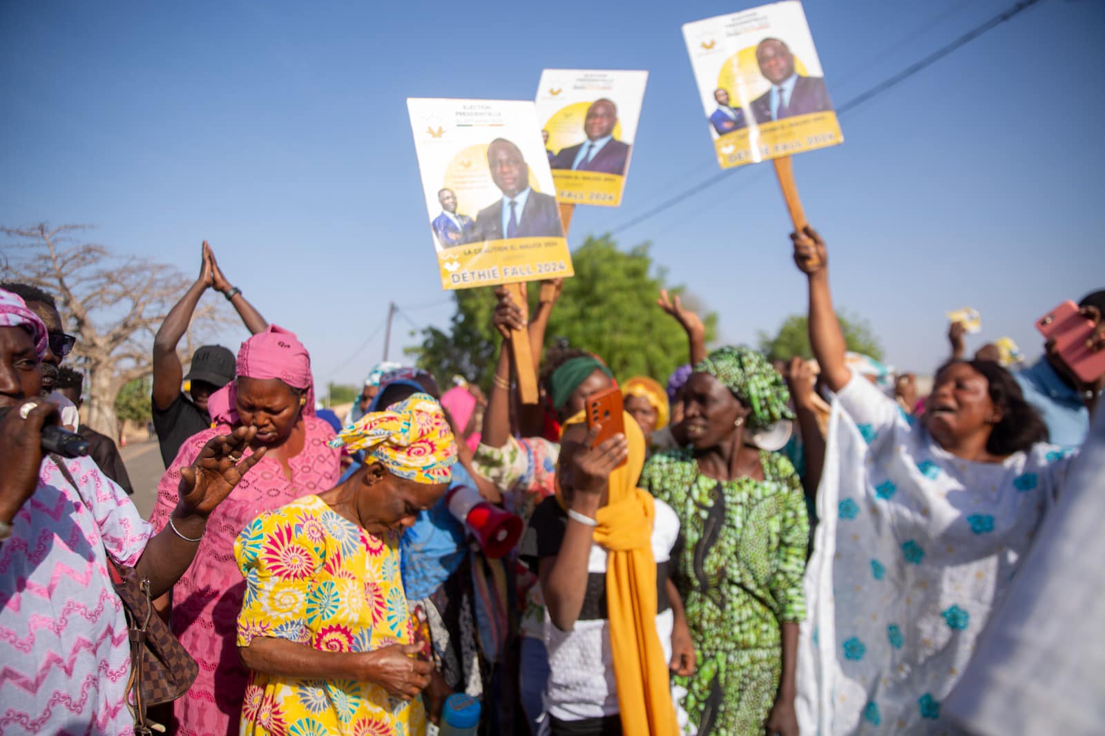 En partance pour Tambacounda : L'arrivée de la caravane de la coalition DéthiéFALL2024, à Koungheul