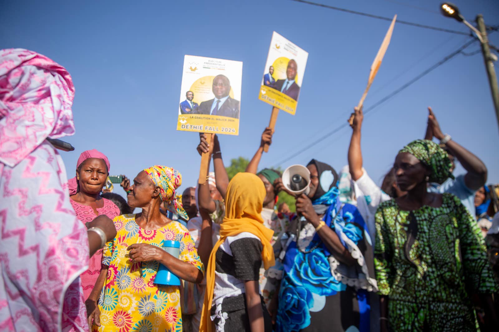 En partance pour Tambacounda : L'arrivée de la caravane de la coalition DéthiéFALL2024, à Koungheul