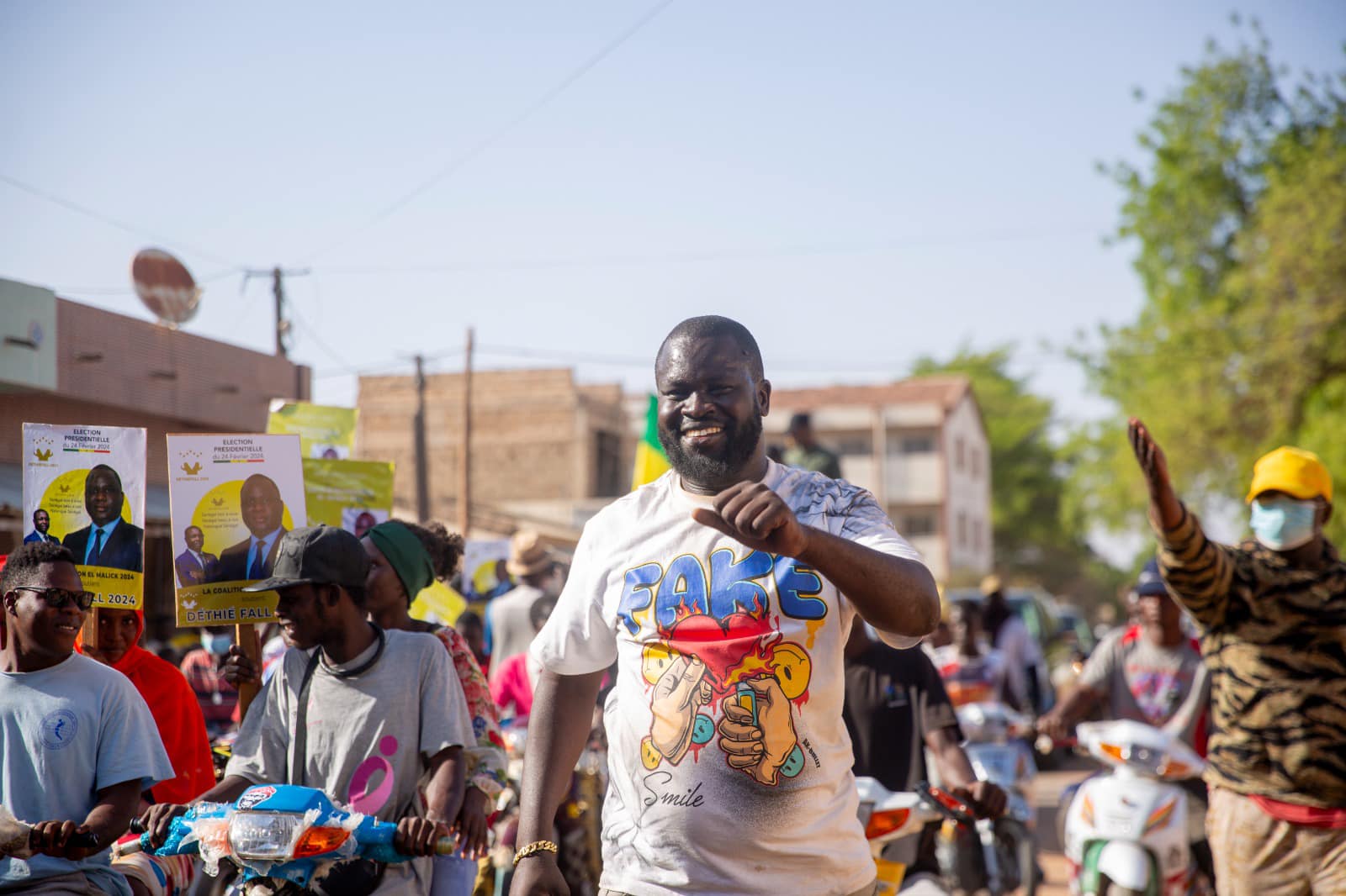 En partance pour Tambacounda : L'arrivée de la caravane de la coalition DéthiéFALL2024, à Koungheul