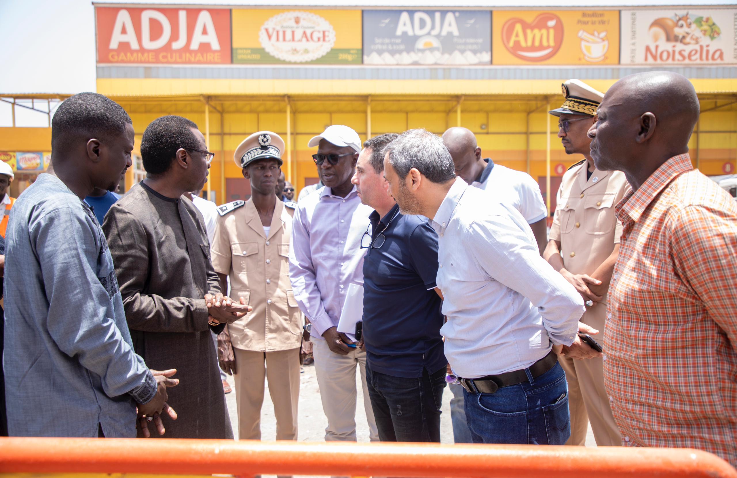 Photos/ PATISEN: Visite de Dr Serigne Guèye Diop, Ministres de l'industrie et du Commerce et Ibrahima Thiam, Ministre Secrétaire d'État pour le développement des PME-PMI