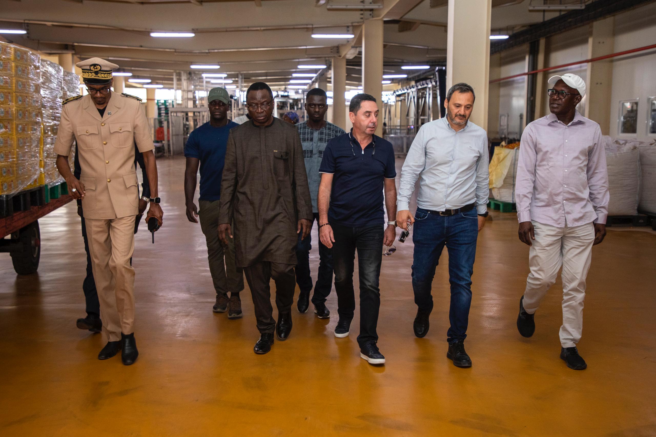 Photos/ PATISEN: Visite de Dr Serigne Guèye Diop, Ministres de l'industrie et du Commerce et Ibrahima Thiam, Ministre Secrétaire d'État pour le développement des PME-PMI