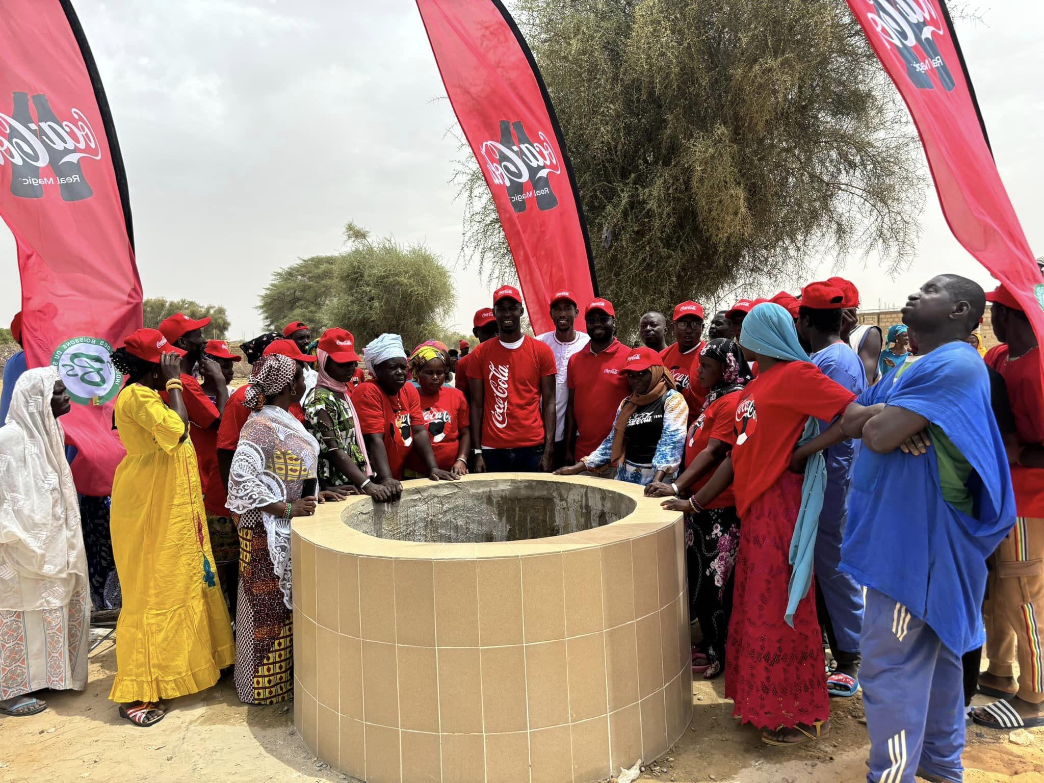 Responsabilité sociétale des entreprises : 6 puits financés par Coca-Cola par le biais de IBS, au Fouta