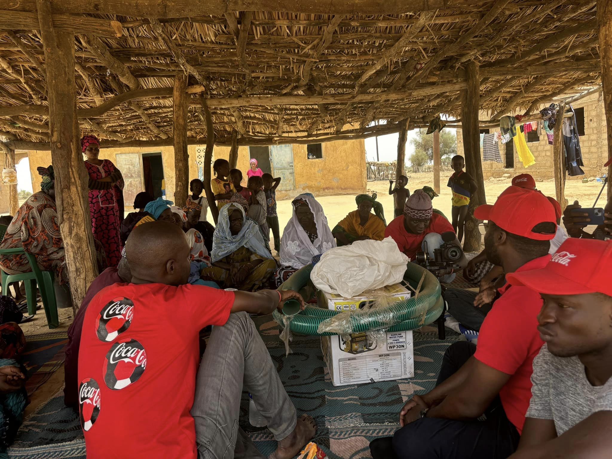 Responsabilité sociétale des entreprises : 6 puits financés par Coca-Cola par le biais de IBS, au Fouta