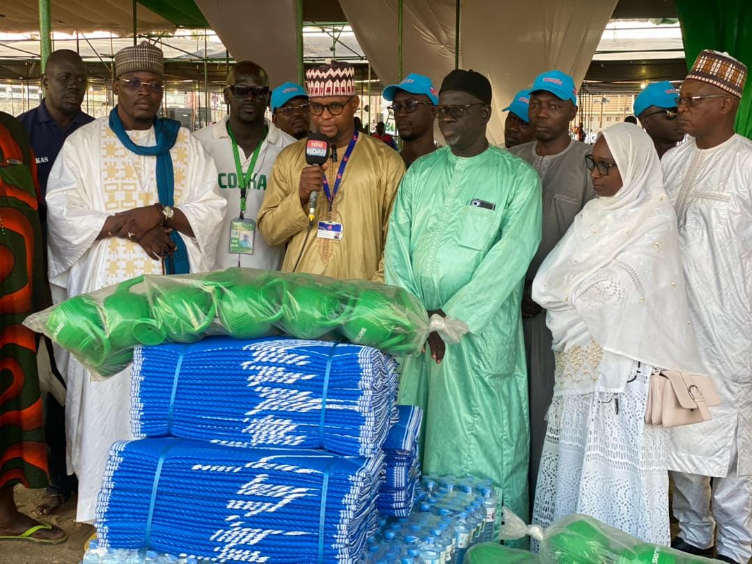 Gamou  de Saint-Louis: La Senelec accompagne le comité d'organisation avec un lot important de nattes, 100 lanternes,01 groupe électrogène de 400 KVA...