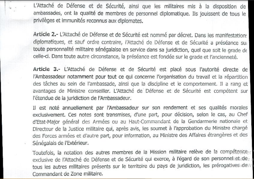 Général Souleymane Kandé "affecté" à New Delhi: C'est l’ex-président Macky Sall qui avait pris un décret pour les attachés militaires...