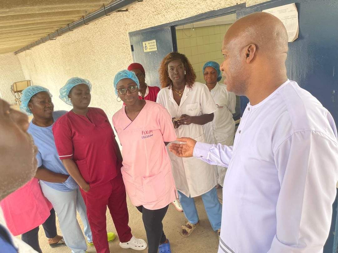 Photos/ Suite au dossier spécial réalisé par leral.net sur l'insuffisance rénale: Dr Ibrahima Sy, Ministre de la santé  a effectué des visites surprises aux Centres d'hémodialyse, ce samedi