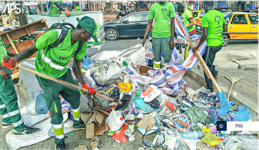 Tabaski : Environ 249 tonnes de déchets évacuées par la SONAGED, à Ziguinchor