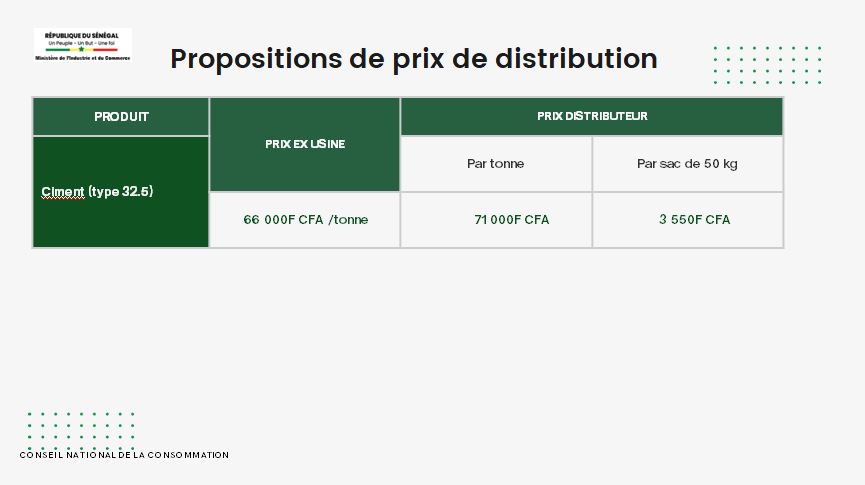 Décisions issues des réunions entre administrations et opérateurs économiques : Serigne Guèye Diop dévoile les nouveaux prix de distribution