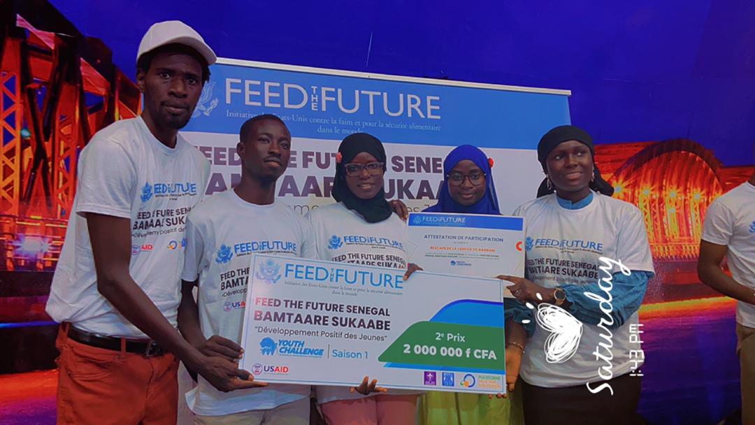 Lauréate du prix Feed The Future Sénégal Bamtaare Sukaabe : La jeune Saint-Louisienne Assétou Mbaye, reçoit les honneurs de l'USAID