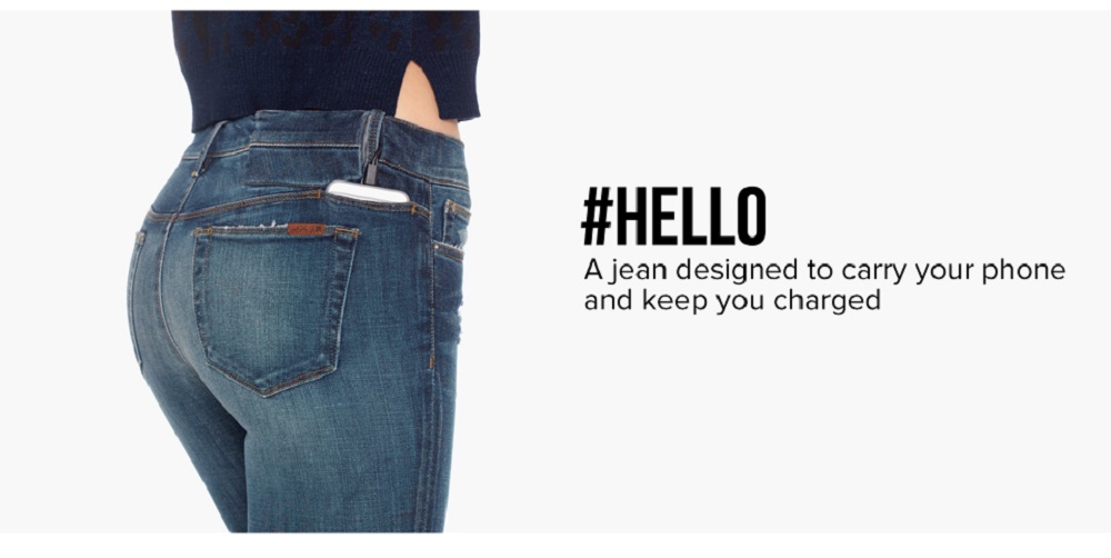 #HELLO, le pantalon qui recharge les iPhone