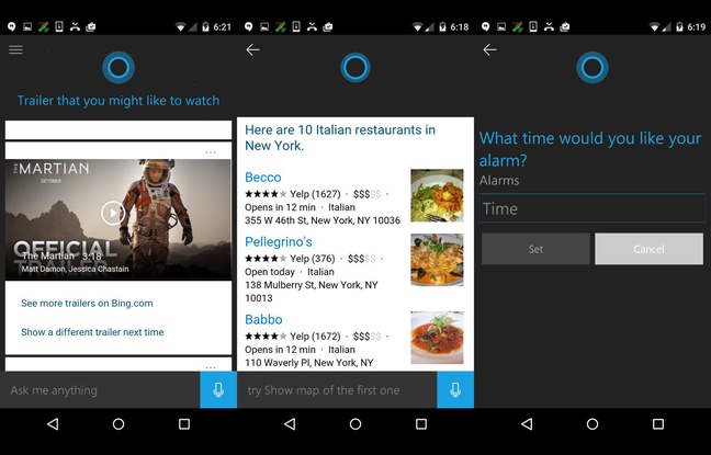 Cortana, l'assistant de Microsoft, débarque sur Android