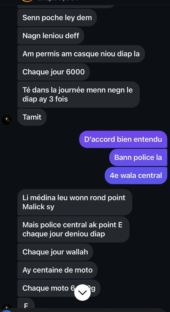 Arrestations, extorsions, corruption: Les conducteurs de motos lancent un appel au Ministre de l'Intérieur, Jean Baptiste Tine