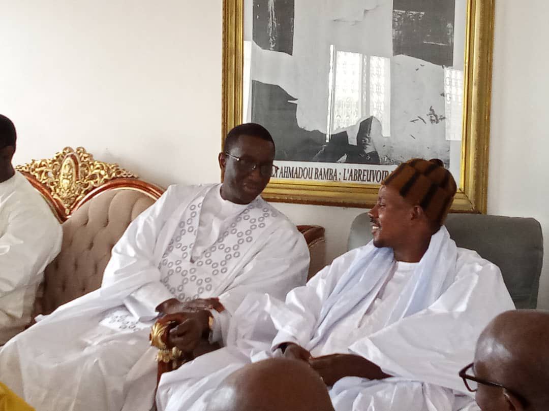 Amadou BA en Visite de Courtoisie chez les Dignitaires Religieux de Touba