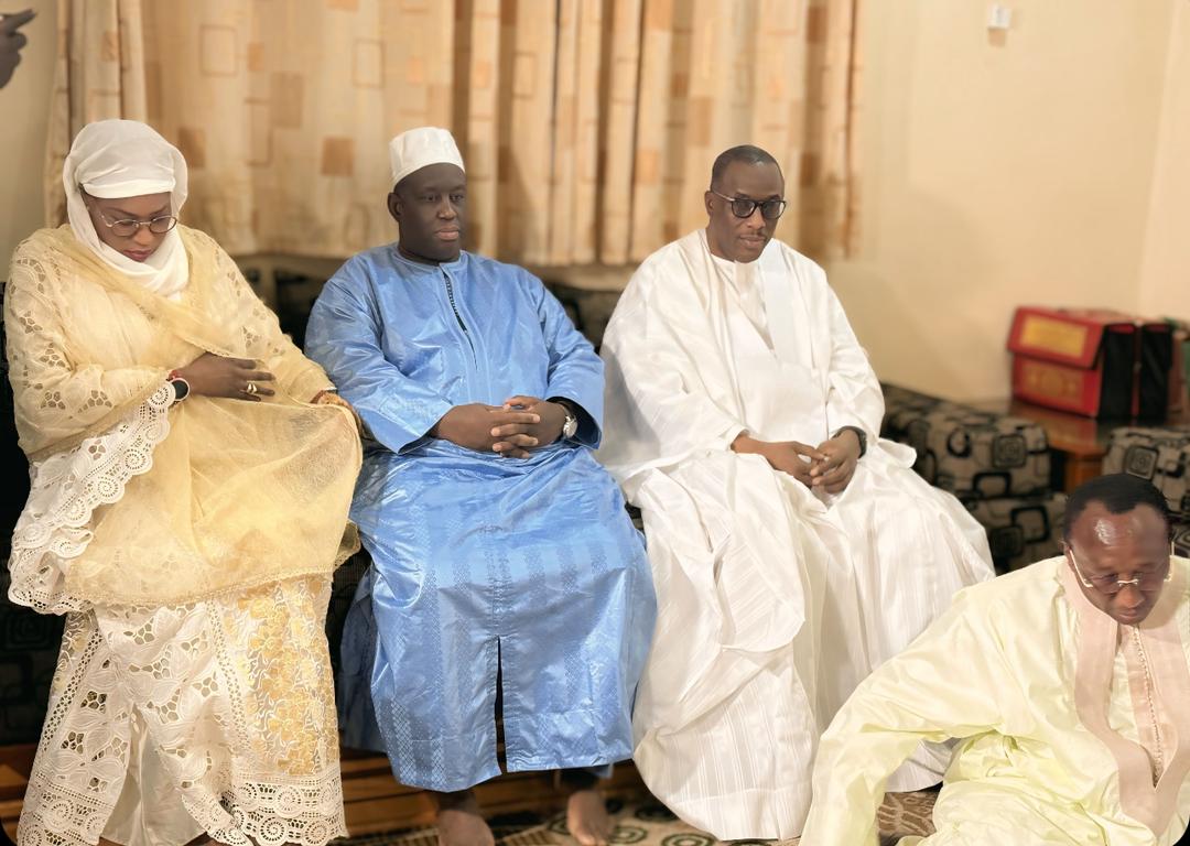 Photos / Ziar à Tivaouane : Amadou Bâ chez le Khalife général des Tidianes, Serigne Babacar Sy