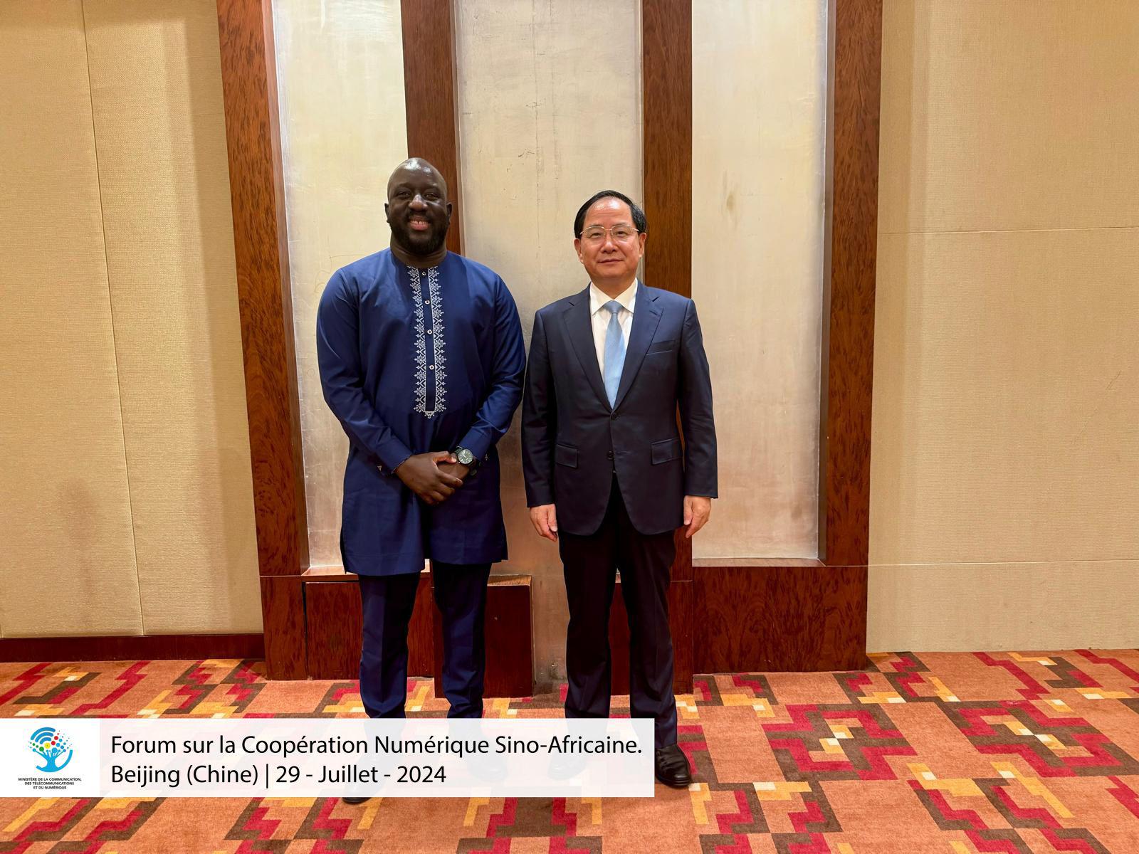 Forum sur la Coopération Numérique Sino-Africaine: Les ambitions du Ministre Aliou Sall pour la transformation numérique au Sénégal(Photos)