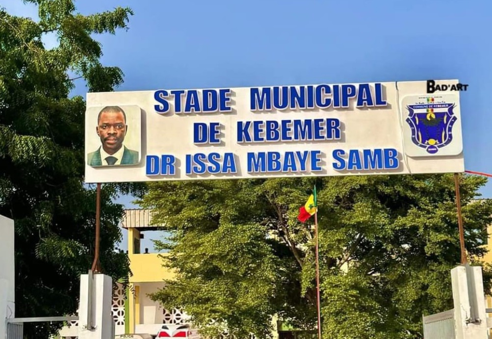 Son Stade Municipal baptisé Stade Dr Issa Mbaye Samb : Kébémer rend hommage à l'un de ses illustres fils. (Par Momar Dieng Diop)