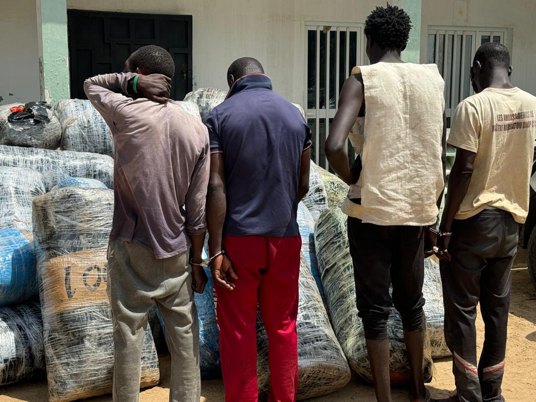 Djifère: 845 kg de chanvre indien saisis par la Brigade fluviomaritime des Douanes de Fimela (Photos)