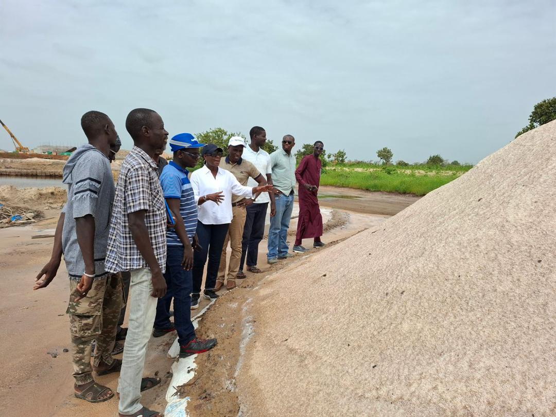 Photos / En tournée dans la zone Centre : Mme Aïssatou Ndiaye, nouveau Coordonnateur national du PNDAS, à la rencontre des acteurs des filières prioritaires du Projet Agropole Centre