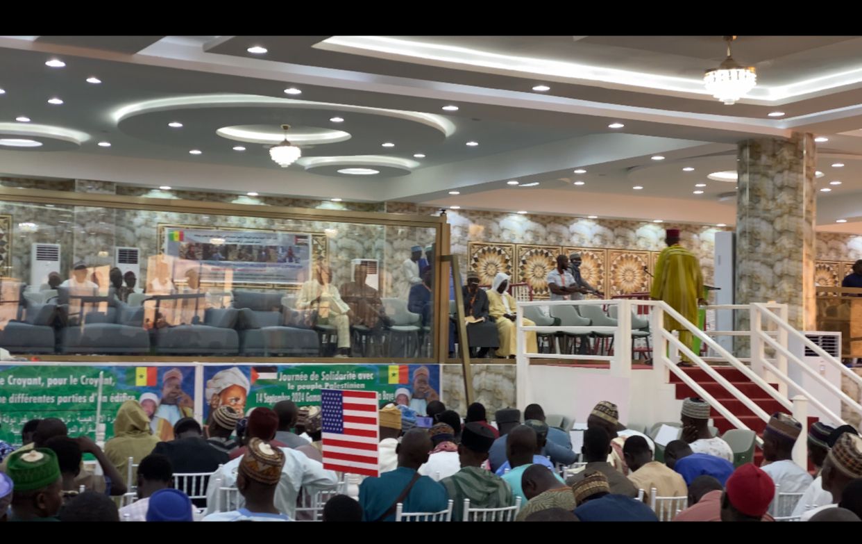 Photos: L’esplanade de Médina Baye inaugurée par le khalife de Médina Baye, Cheikh Mahi Niass, ce samedi