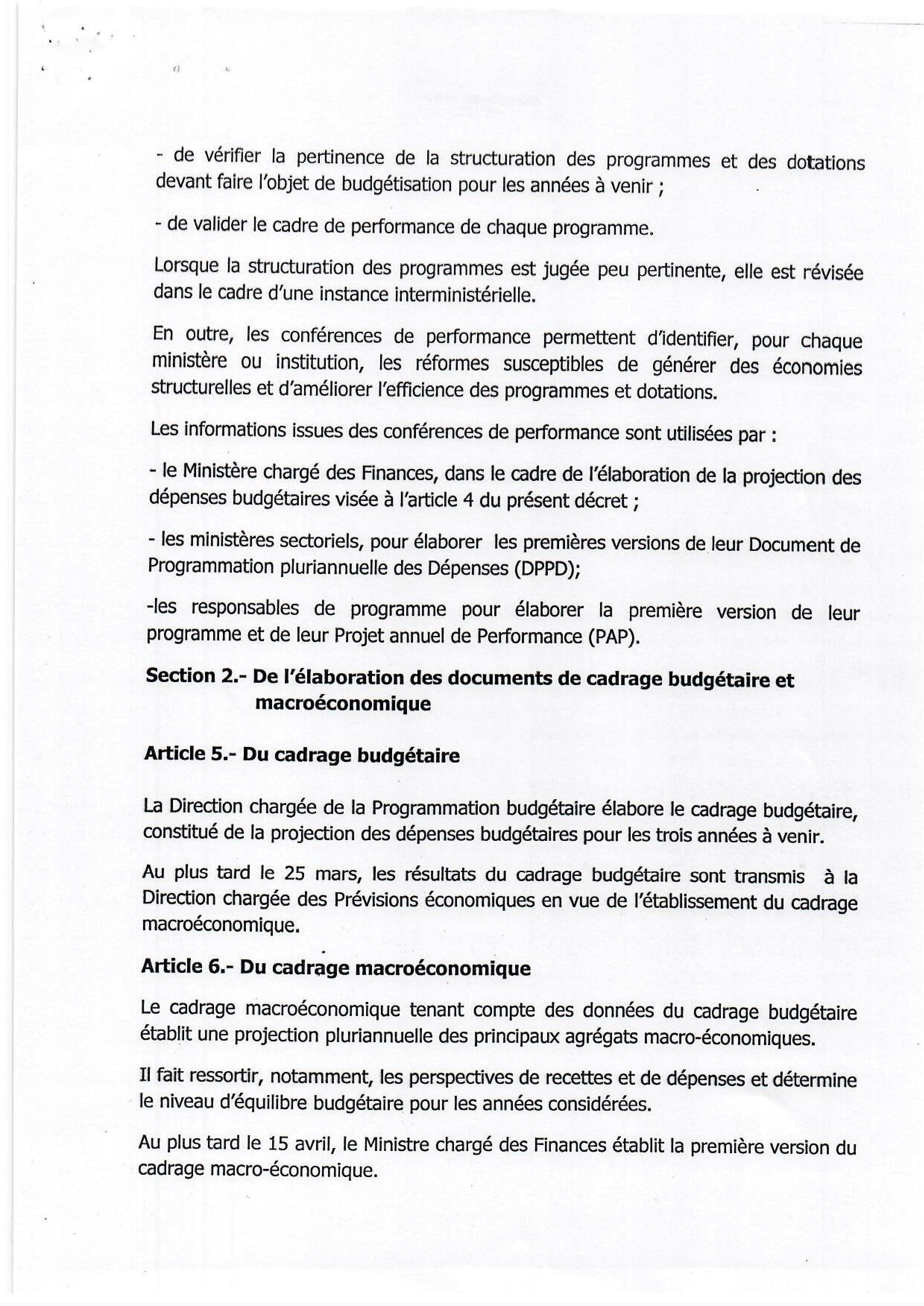 Réponse au journaliste de Walf TV : Cheikh Diba exonéré de toute responsabilité sur les chiffres – Preuve par décret