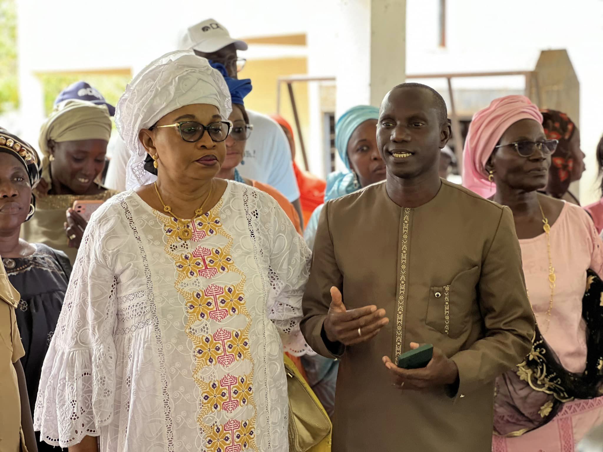 Mme Aida Mbodj à Ziguinchor :  Images de sa mission de sensibilisation