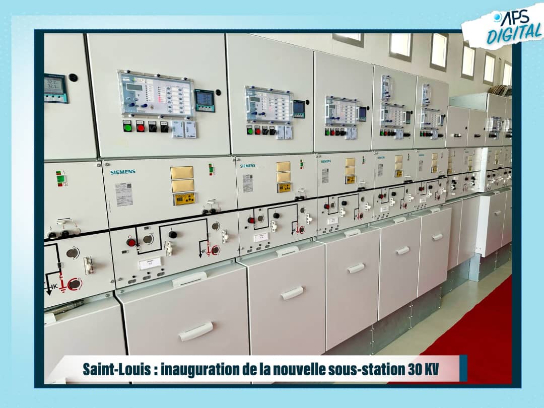 Photos/ Saint-Louis : Birame Souleye Diop a inauguré une nouvelle sous-station de 30 KV