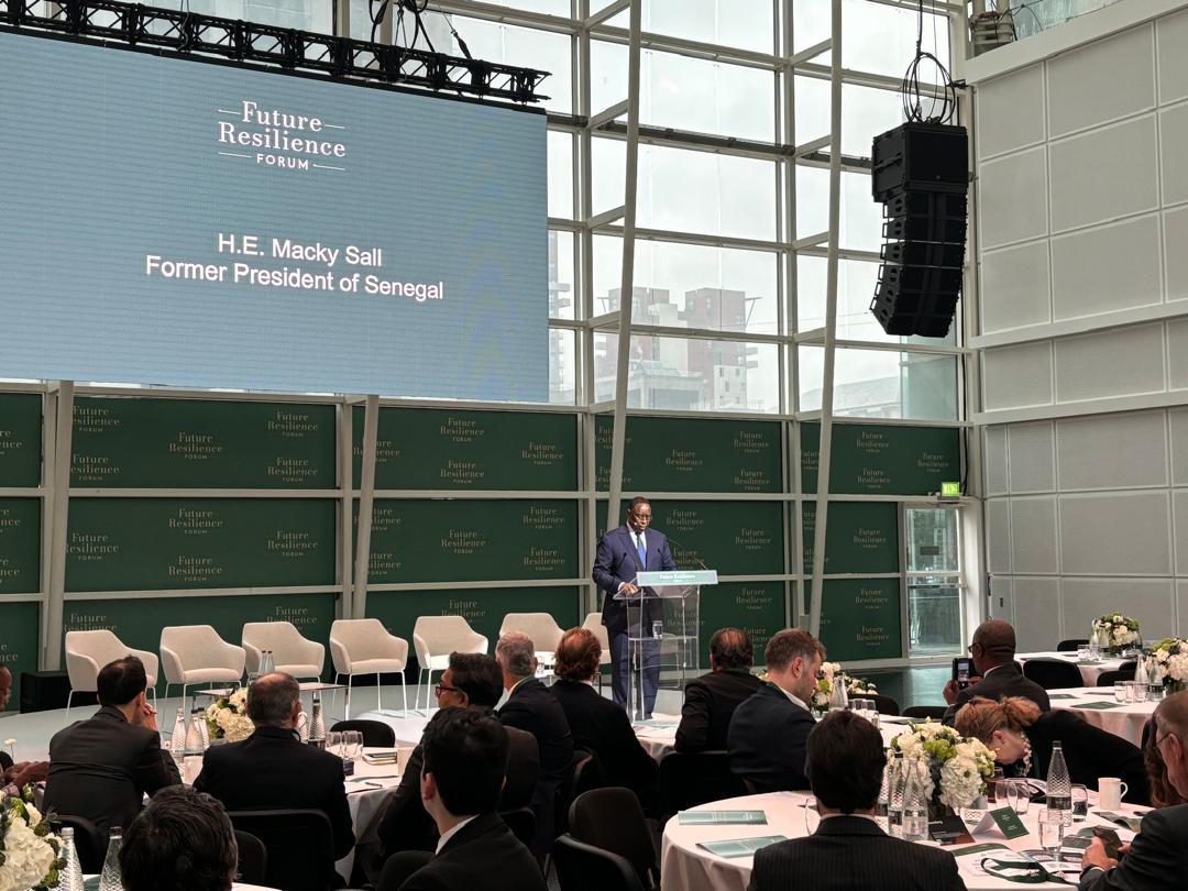 Photos / Forum de Londres : Macky Sall délivre le discours principal de Future Resilience (Forum sur la Résilience future)