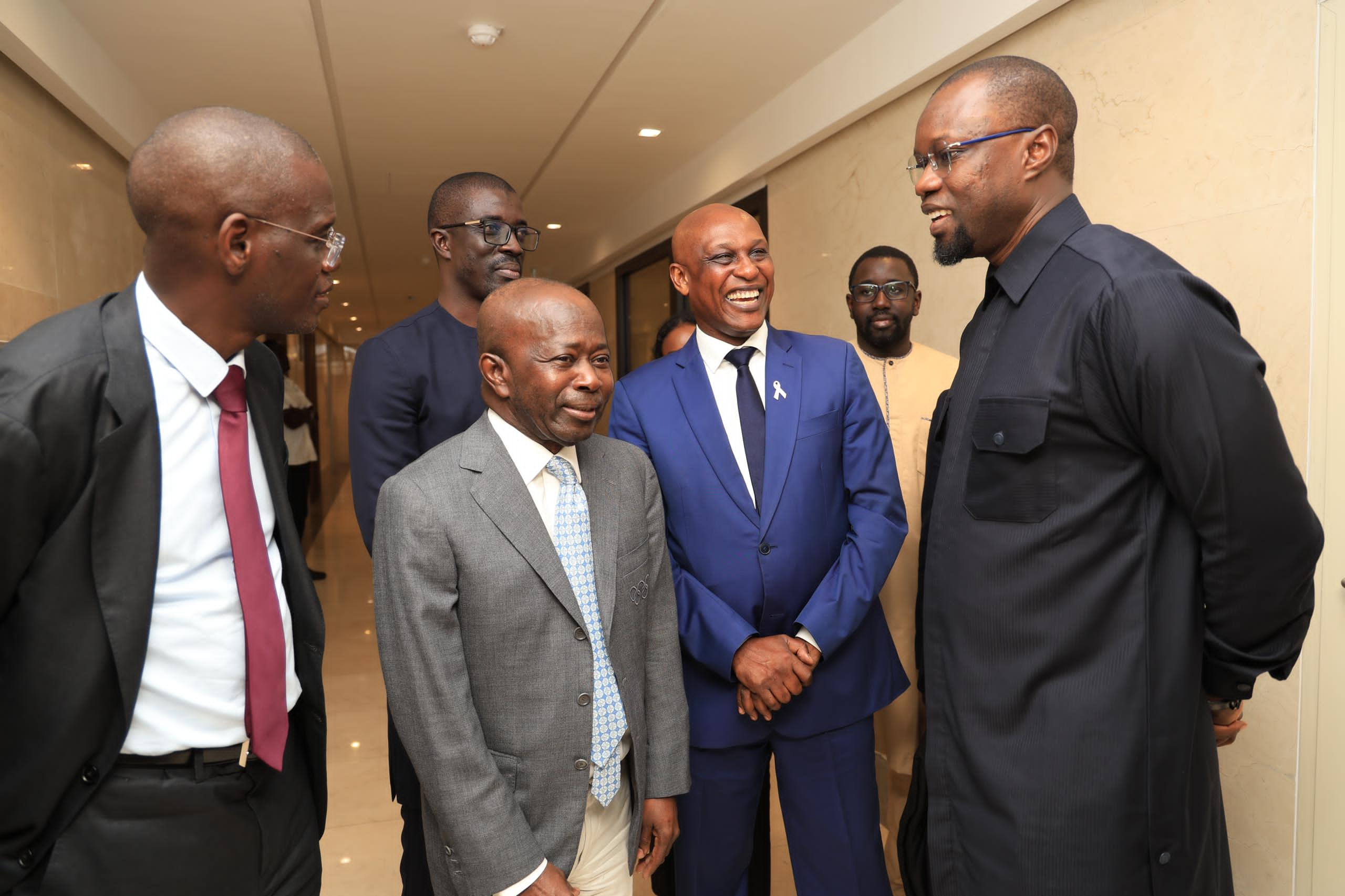 Photos/ Conseil interministériel au Building administratif : Le discours de Mamadou Diagna Ndiaye, le président du CNOSS