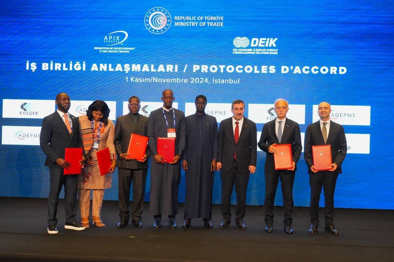 Forum Türkiye-Sénégal : Le Président Faye invite les entreprises turques à investir au Sénégal