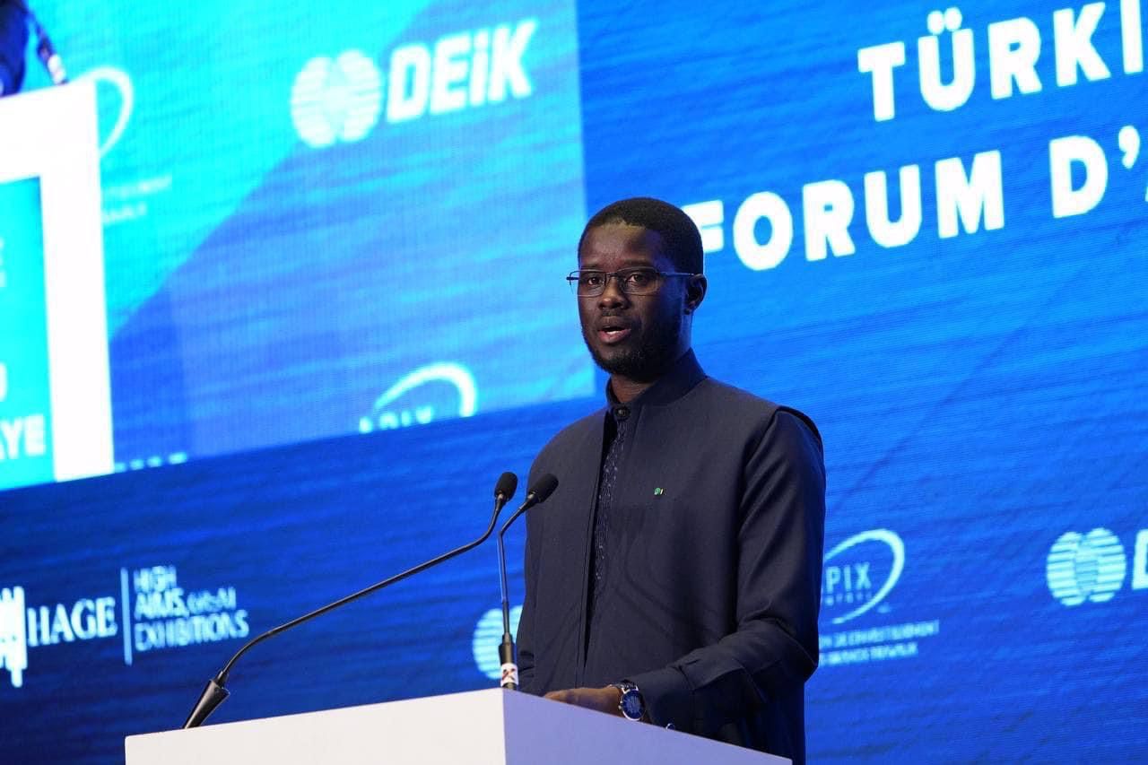 Forum Türkiye-Sénégal : Le Président Faye invite les entreprises turques à investir au Sénégal