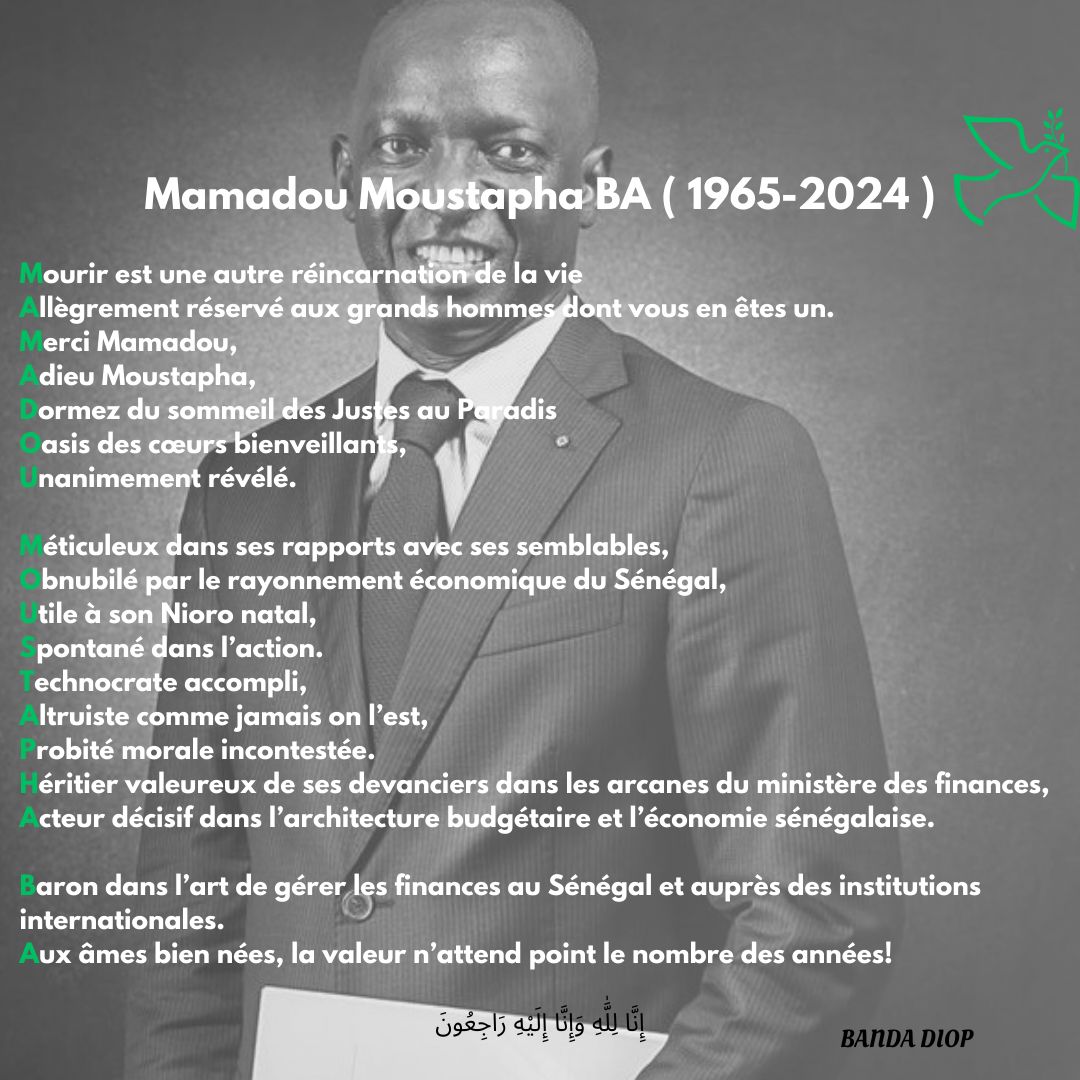 Mamadou Moustapha Bâ (1965-2024)