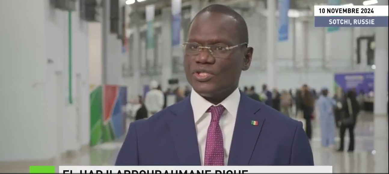 Sommet Russie-Afrique : Discours de Dr. Abdourahmane Diouf, Ministre de l'Enseignement supérieur, à Sotchi, en Russie