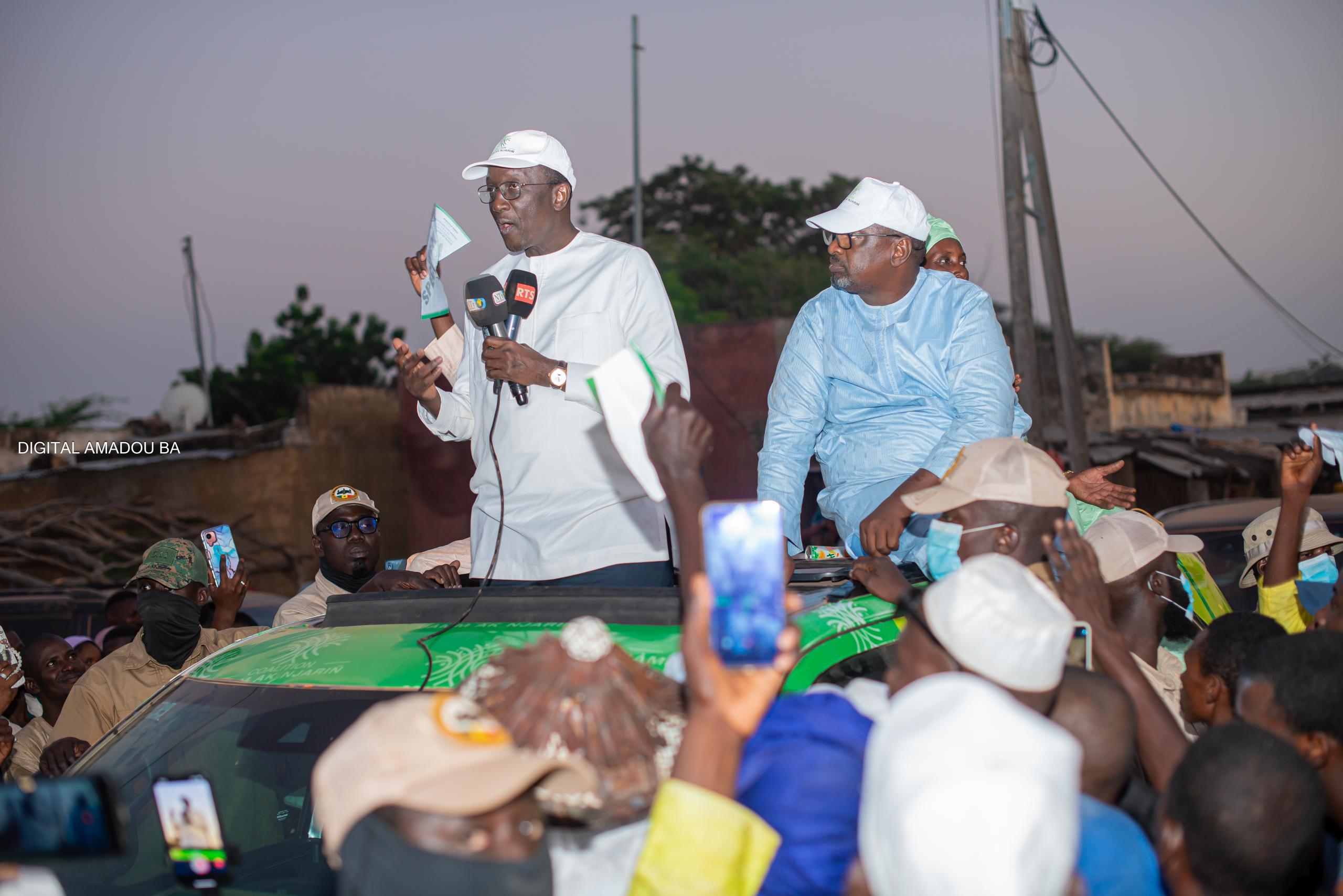 Amadou Ba à Velingara Ferlo : «J’avais, en tant que Premier ministre, lancé le chantier de la route et le nouveau pouvoir a bloqué, aujourd’hui, les travaux»