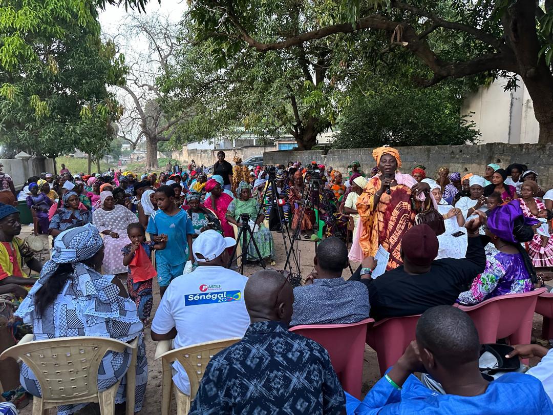 Législatives à Kolda : Tidiane Tamba mobilise les femmes pour le triomphe de la liste de Pastef (Photos)