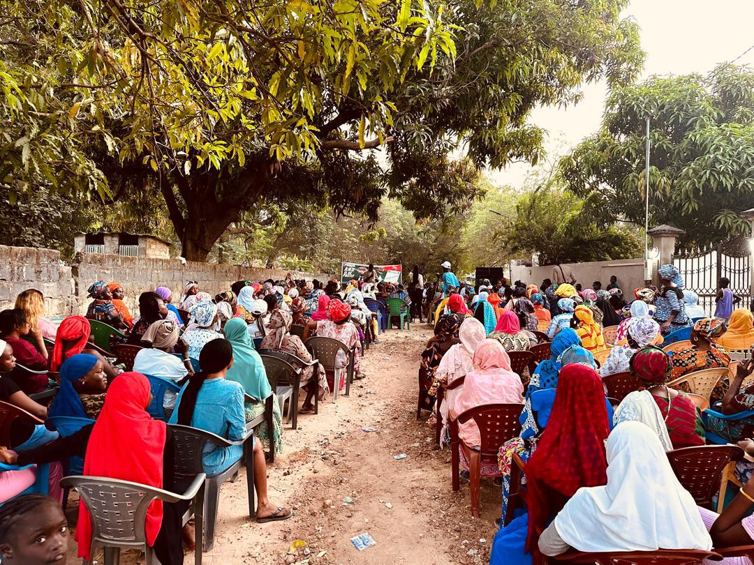 Législatives à Kolda : Tidiane Tamba mobilise les femmes pour le triomphe de la liste de Pastef (Photos)