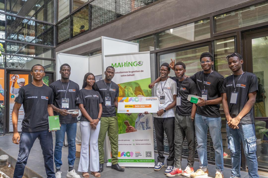 « AGROKOOM » remporte le prix national de l’Orange Summer Challenge 2024 Sénégal, dans la thématique : Tech for impact