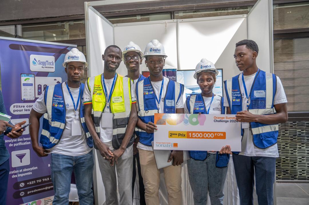 « AGROKOOM » remporte le prix national de l’Orange Summer Challenge 2024 Sénégal, dans la thématique : Tech for impact