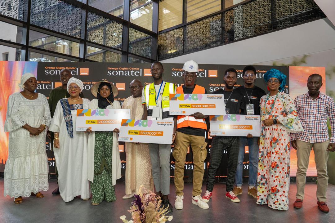 « AGROKOOM » remporte le prix national de l’Orange Summer Challenge 2024 Sénégal, dans la thématique : Tech for impact