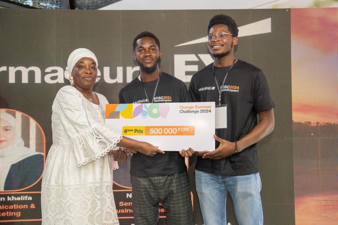 « AGROKOOM » remporte le prix national de l’Orange Summer Challenge 2024 Sénégal, dans la thématique : Tech for impact