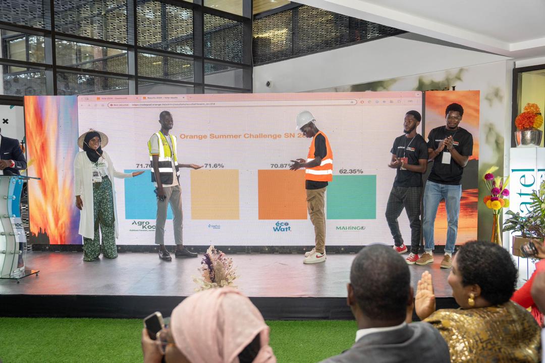 « AGROKOOM » remporte le prix national de l’Orange Summer Challenge 2024 Sénégal, dans la thématique : Tech for impact