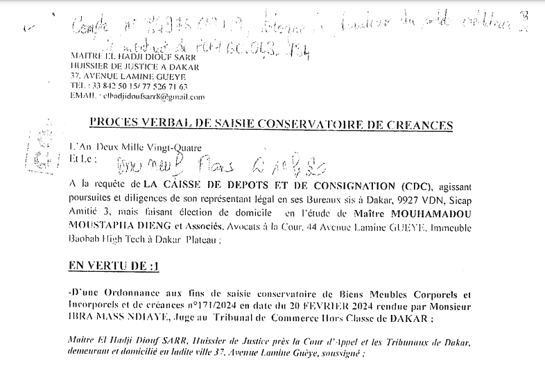 Après un prêt non remboursé de 5 milliards FCfa : La CDC "saisit" les comptes de la SRT